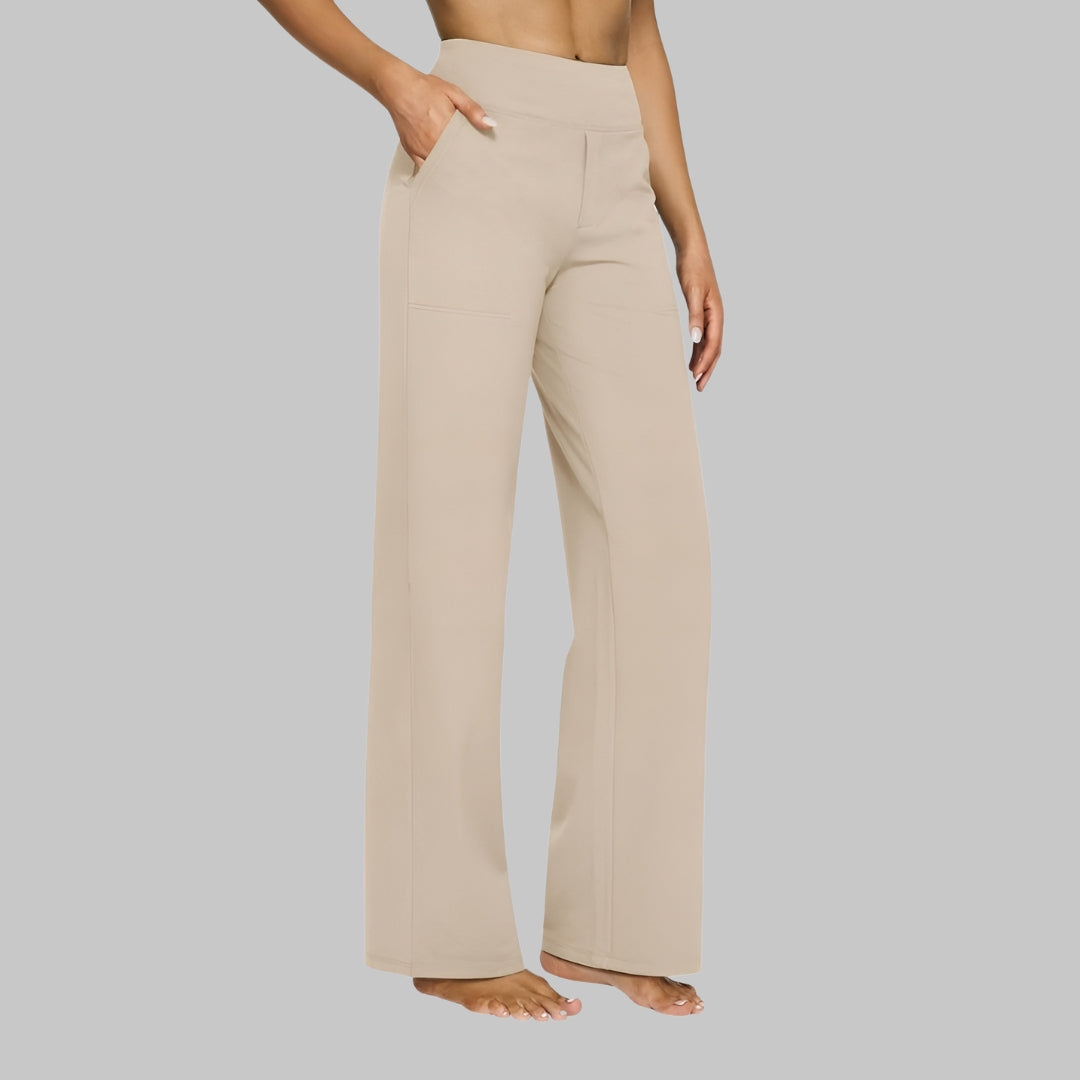 Sanne™ | Pantalon Confort à Jambe Large